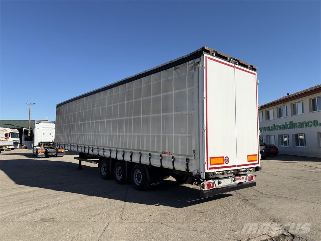 Kögel SN 24 VIN 606 Gardintrailer