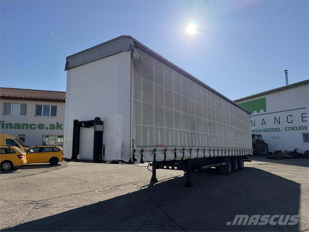 Kögel SN 24 VIN 606 Gardintrailer