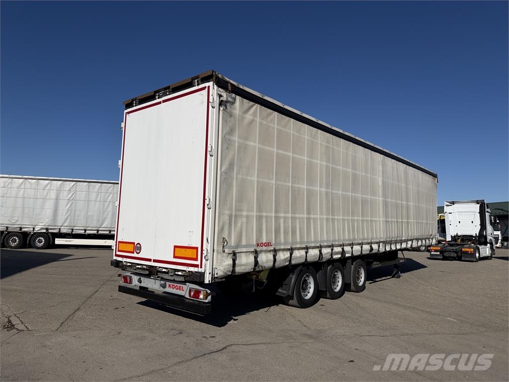 Kögel SN 24 VIN 606 Gardintrailer