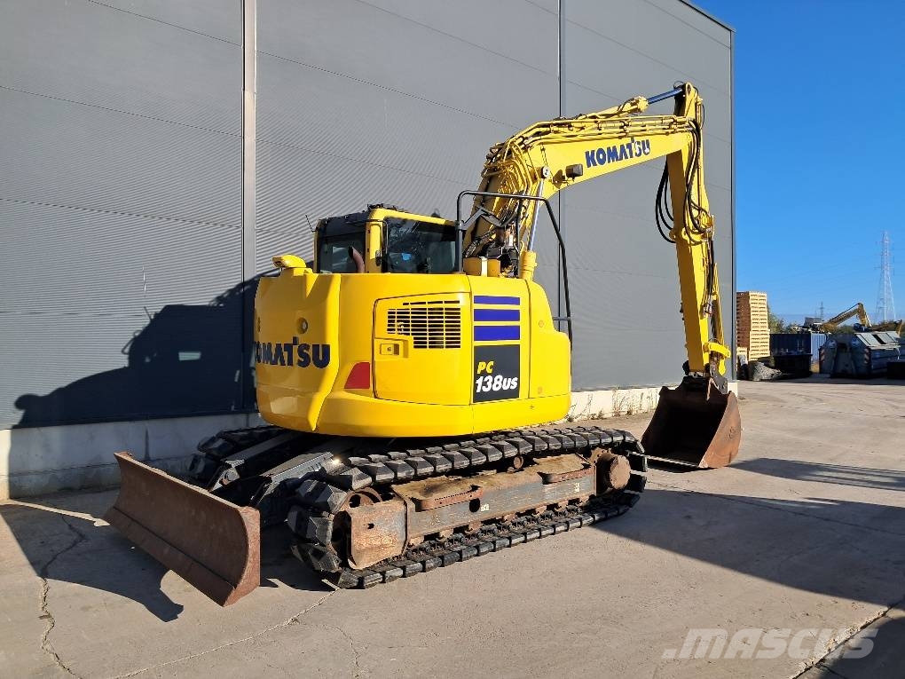 Komatsu PC138US-10 Pásové rýpadlá