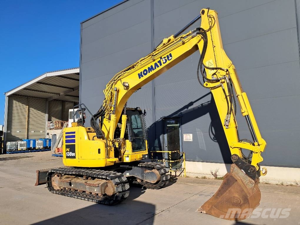 Komatsu PC138US-10 Pásové rýpadlá