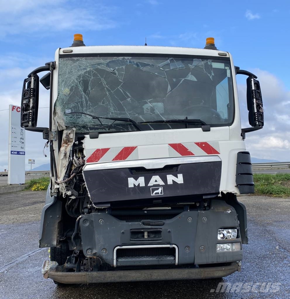Gama Super Faun-Sita 94091: Camion Poubelle Benne à Ordures Jaune 1:43, Années 70