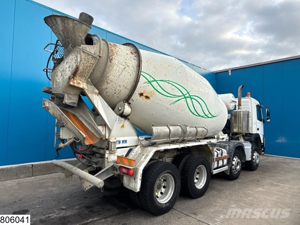 Volvo FMX 410 8x4, EURO 6, Liebherr 9m3, Betonmixers en pompen