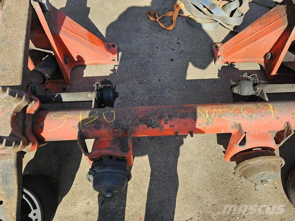 SMB TRAILER AXLE SINGLE TIRE DRUM Assen