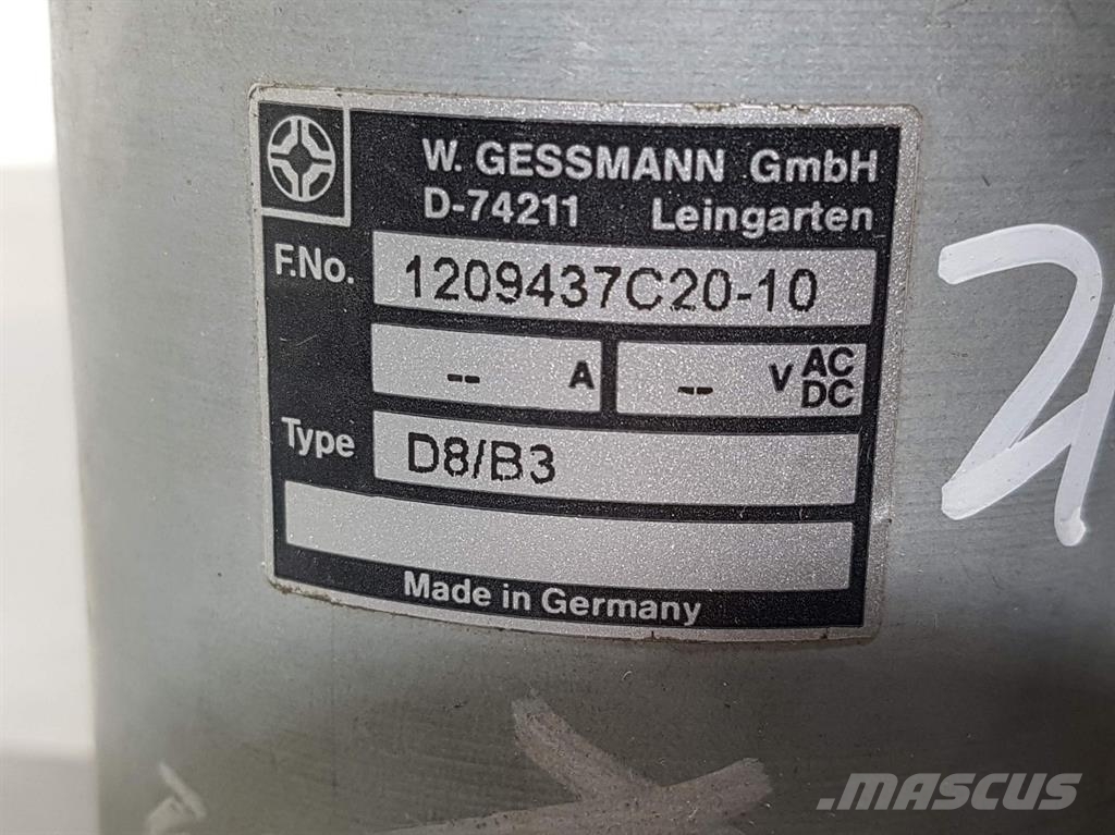 W. Gessmann D8/B3 - Joystick/Steuergriff/Bediening Electronics