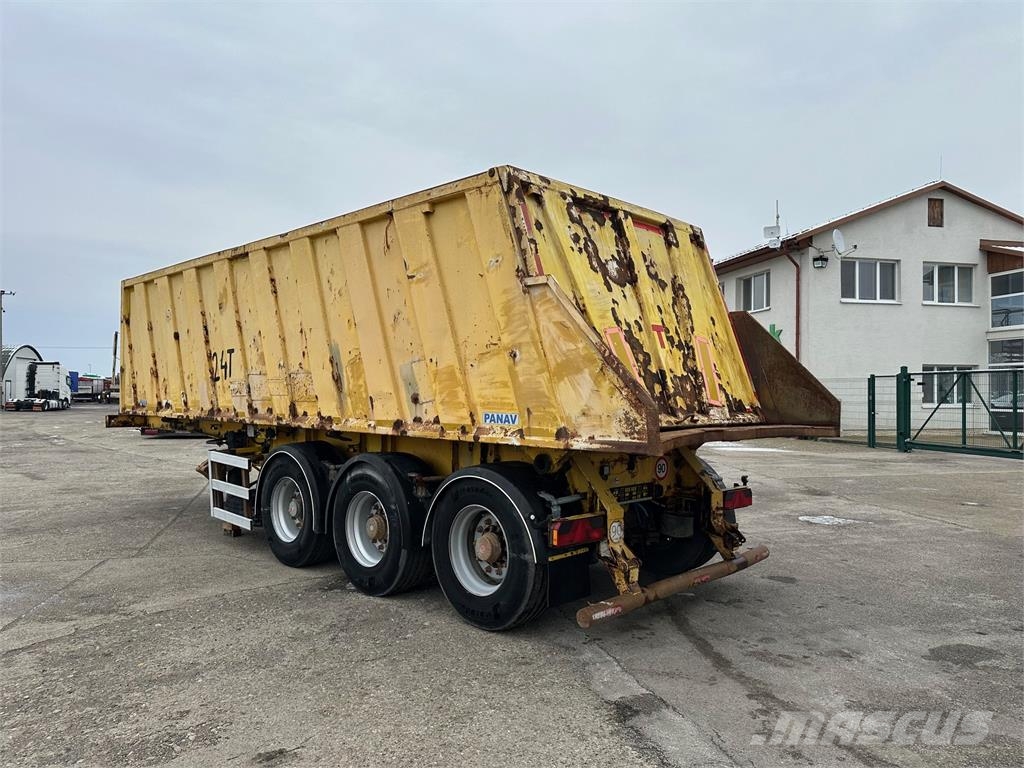 Panav onesided kipper 27m3 vin 422 Tipper semi-trailers