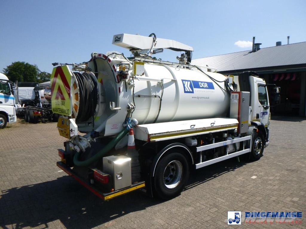 DAF LF 250 4x2 Whale vacuum tank 8 m3 콤비/진공 트럭