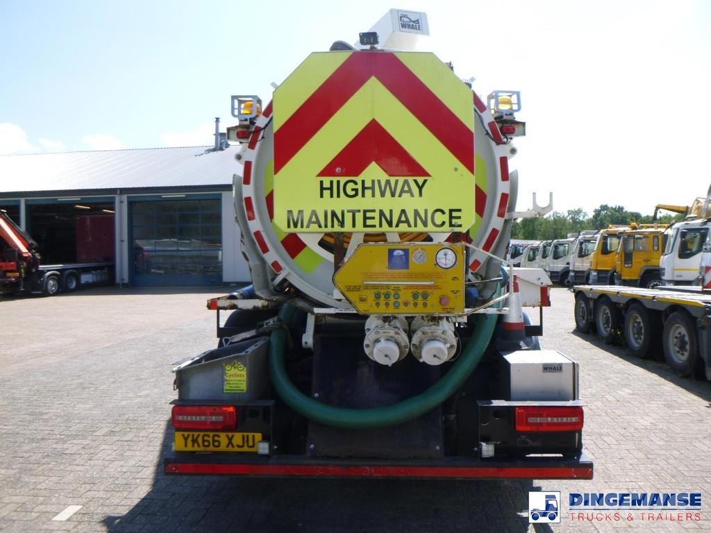 DAF LF 250 4x2 Whale vacuum tank 8 m3 콤비/진공 트럭