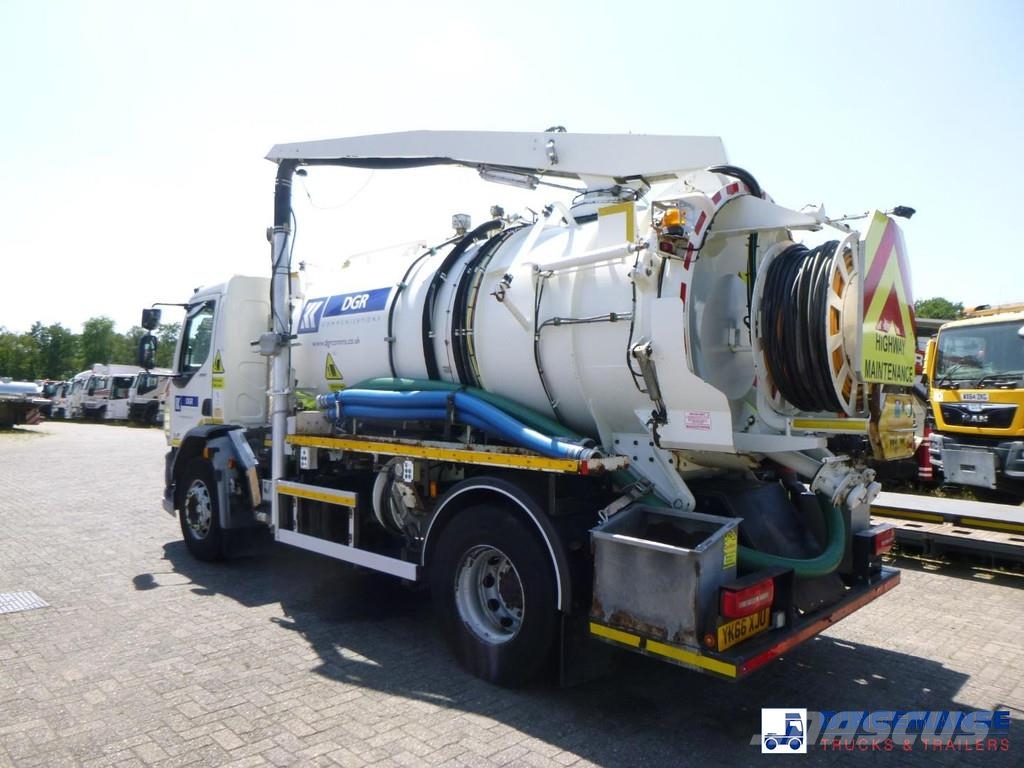 DAF LF 250 4x2 Whale vacuum tank 8 m3 콤비/진공 트럭