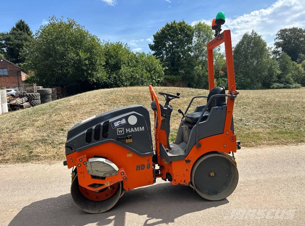 Hamm HD 8 VV Rouleaux tandem