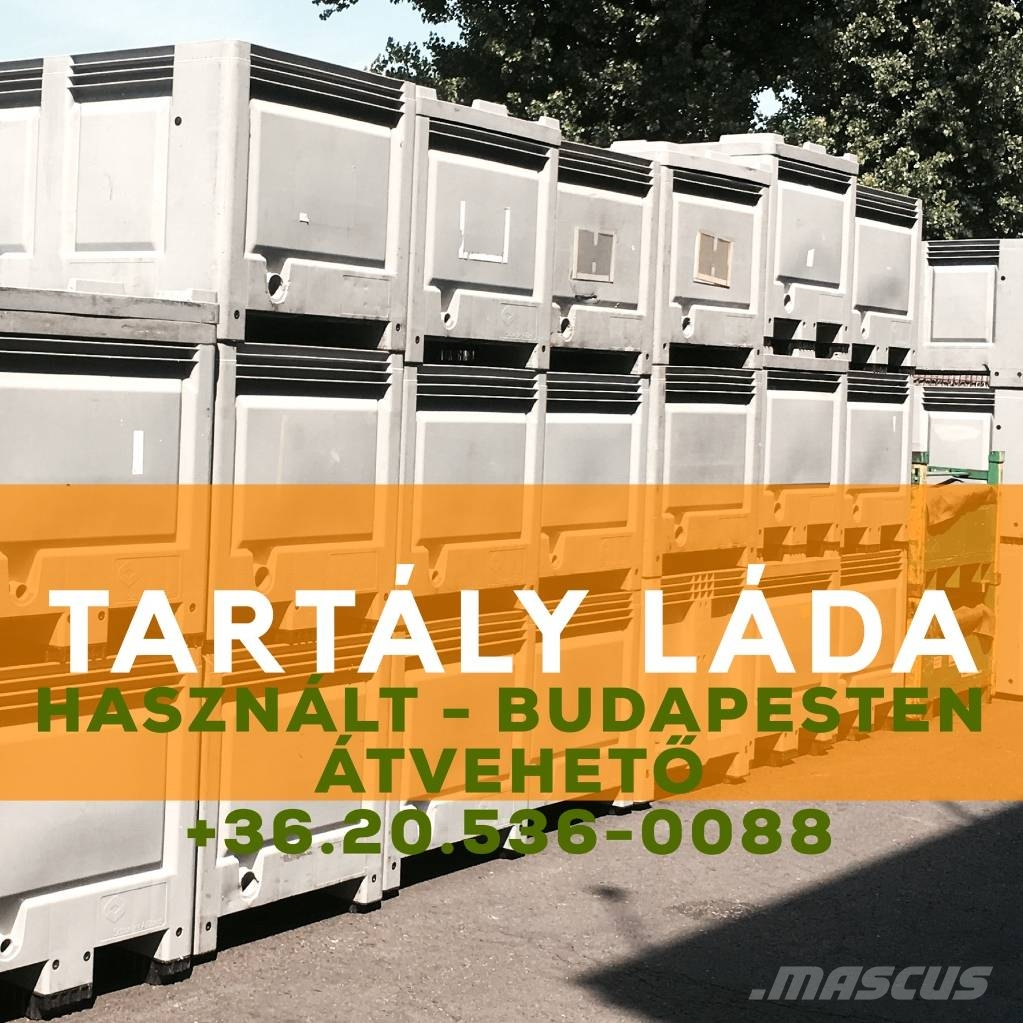 BIGBOX LÁDA REKESZ ZÁRT KONTÉNER LÁDA ماكينات زراعية - غير ذلك