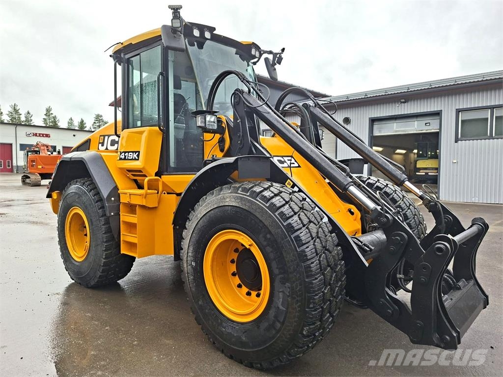JCB 419K T4F -VÄHÄN AJETTU- لوادر بعجل