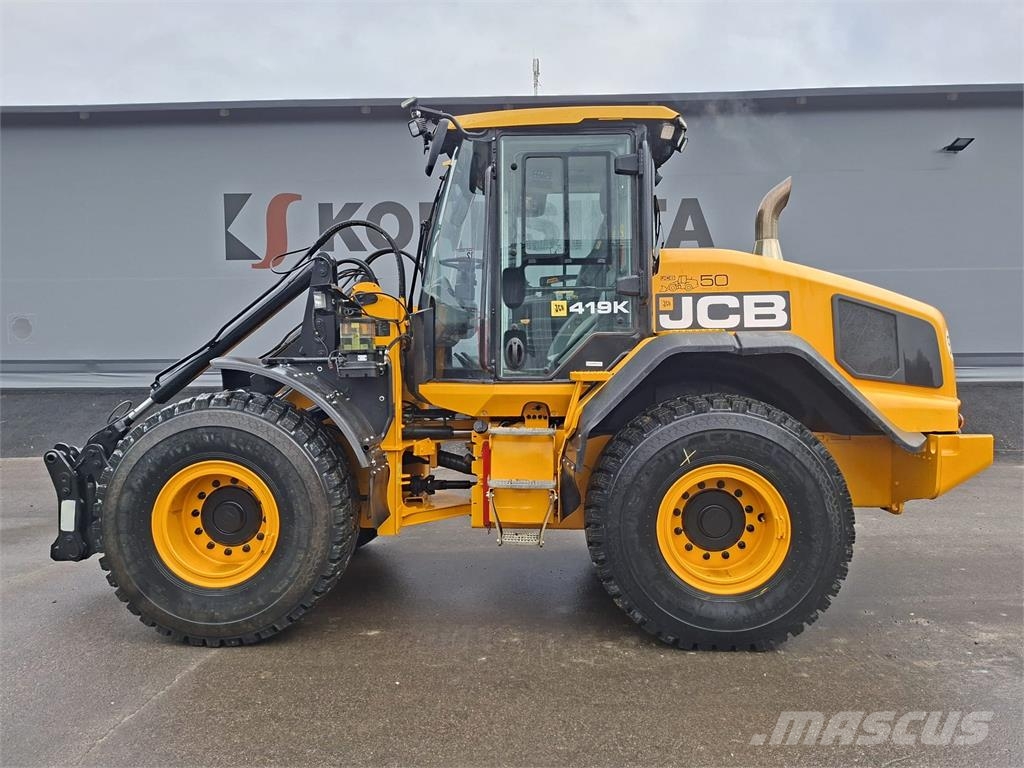 JCB 419K T4F -VÄHÄN AJETTU- لوادر بعجل