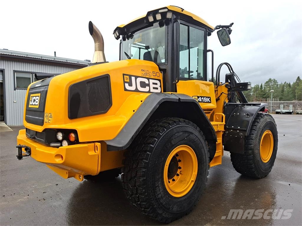 JCB 419K T4F -VÄHÄN AJETTU- لوادر بعجل