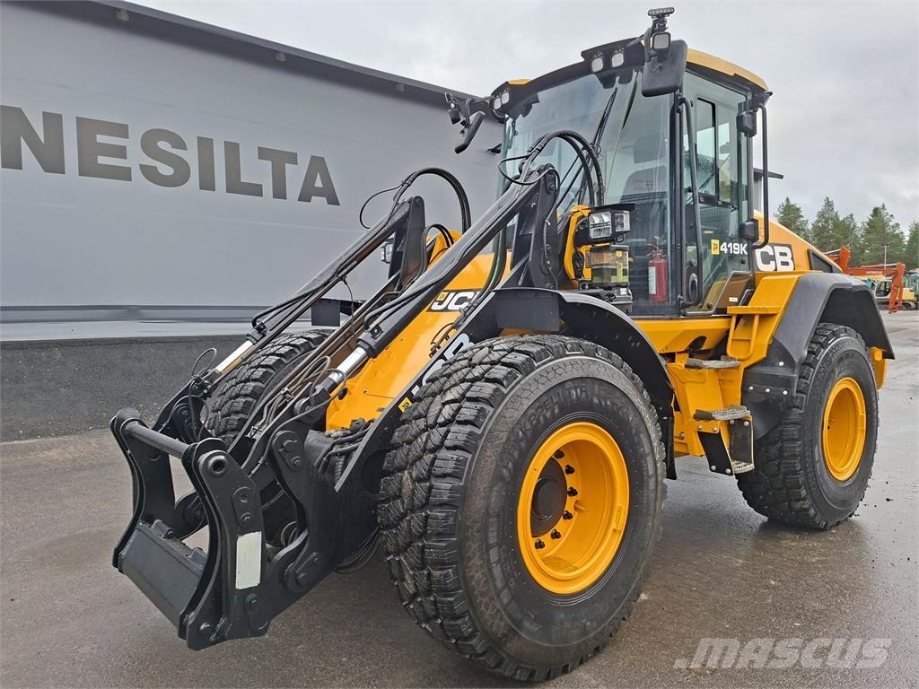 JCB 419K T4F -VÄHÄN AJETTU- لوادر بعجل
