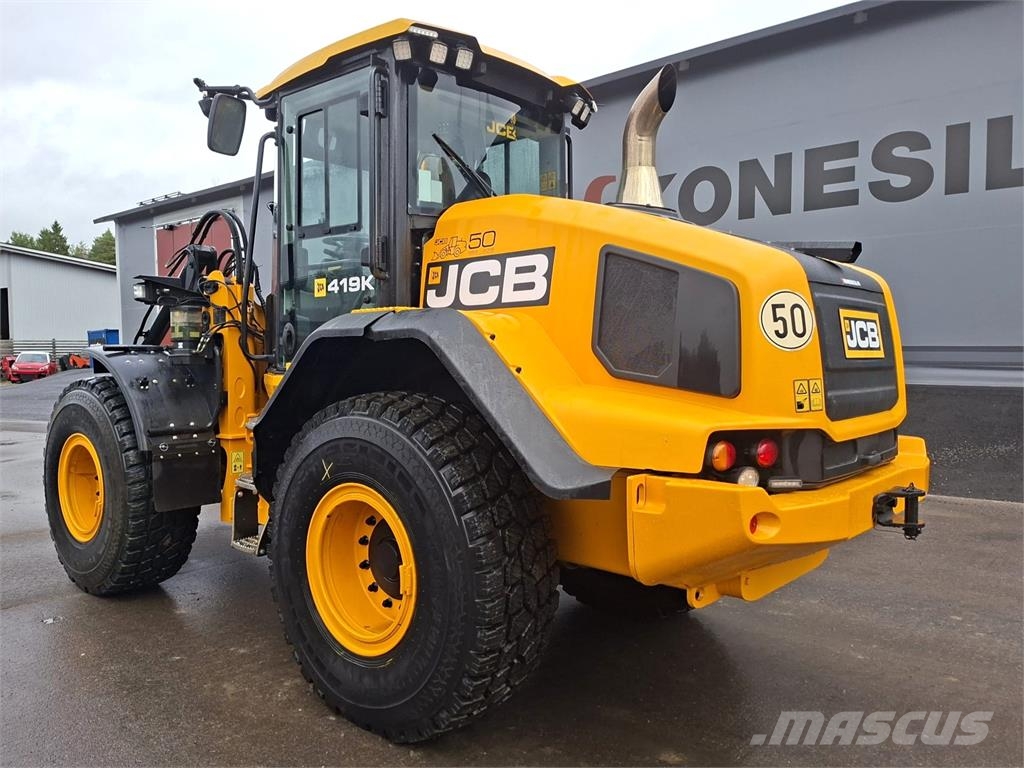 JCB 419K T4F -VÄHÄN AJETTU- لوادر بعجل