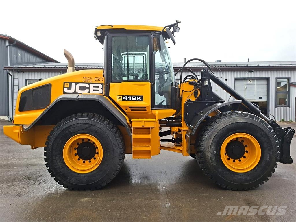 JCB 419K T4F -VÄHÄN AJETTU- لوادر بعجل