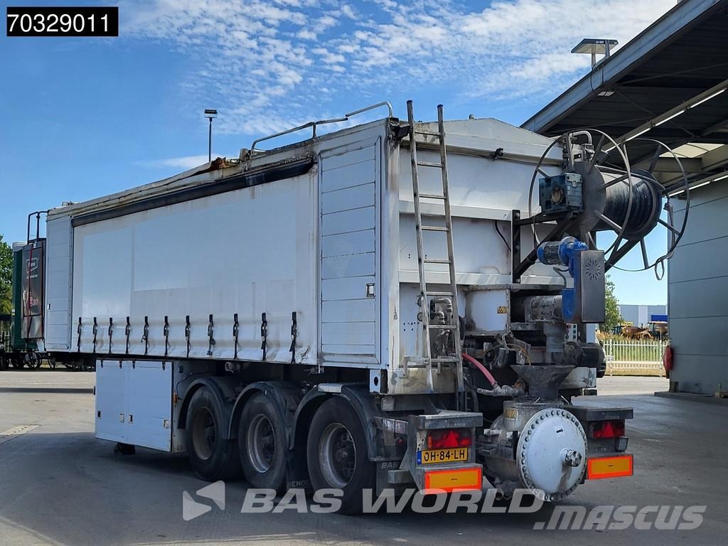 Renders ROC 16.27 3 axles Mortelinstallatie Cement Mortel Overige opleggers