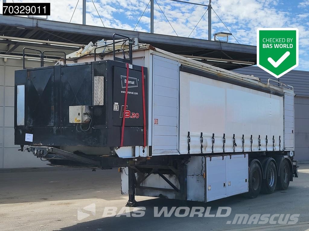 Renders ROC 16.27 3 axles Mortelinstallatie Cement Mortel Overige opleggers