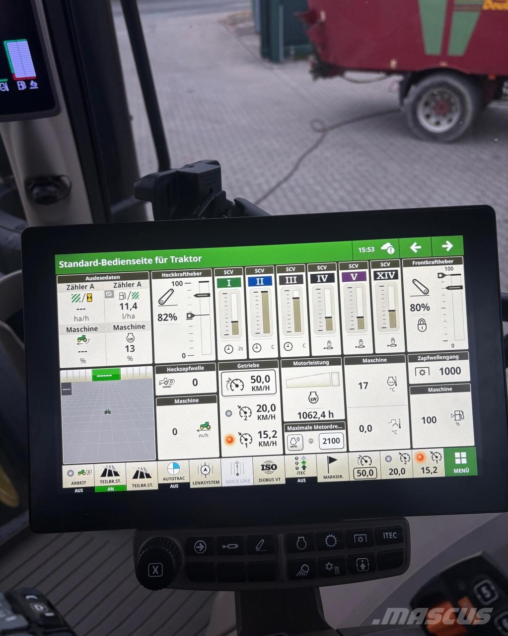 John Deere 6R 250 - Steckachse, Command PRO 曳引機