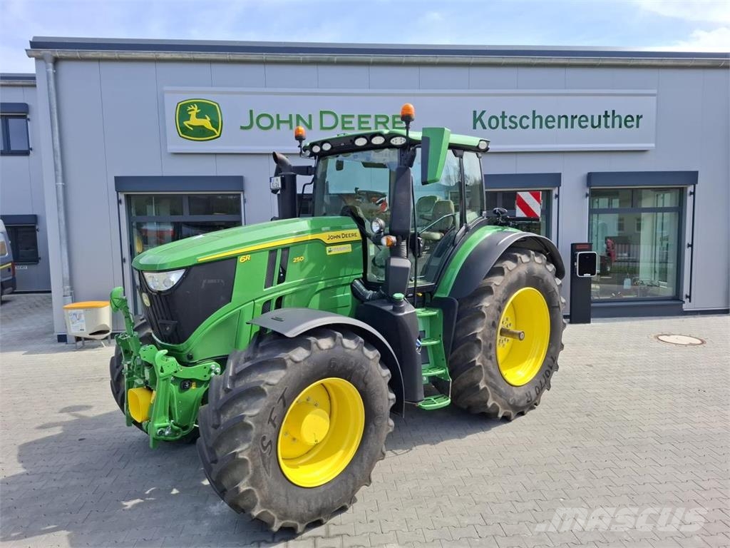 John Deere 6R 250 - Steckachse, Command PRO 曳引機