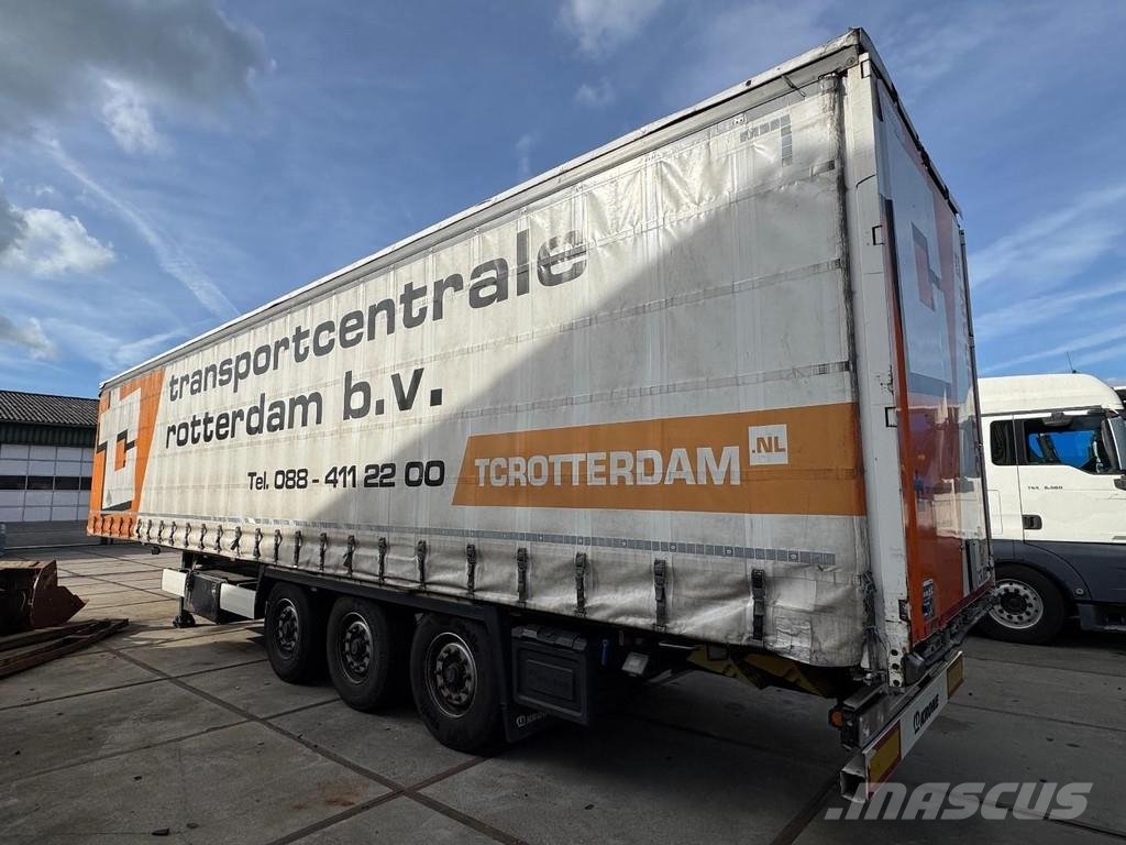 Krone 3 AXLE BPW + SLIDING ROOF Curtainsiderauflieger