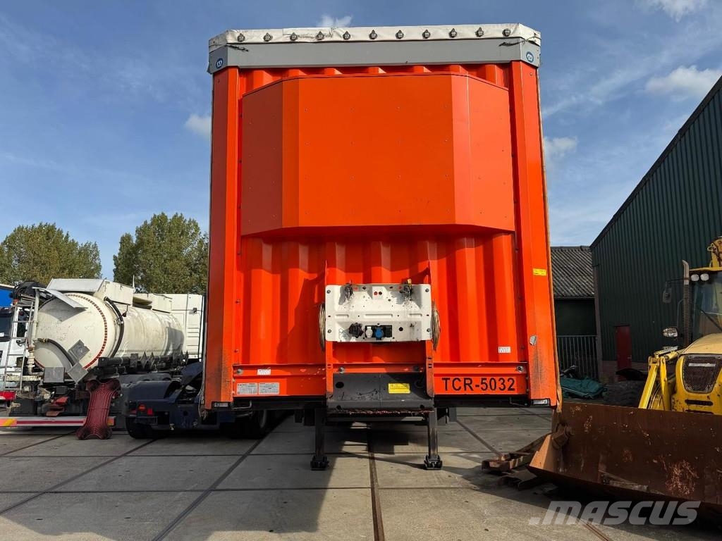 Krone 3 AXLE BPW + SLIDING ROOF Curtainsiderauflieger
