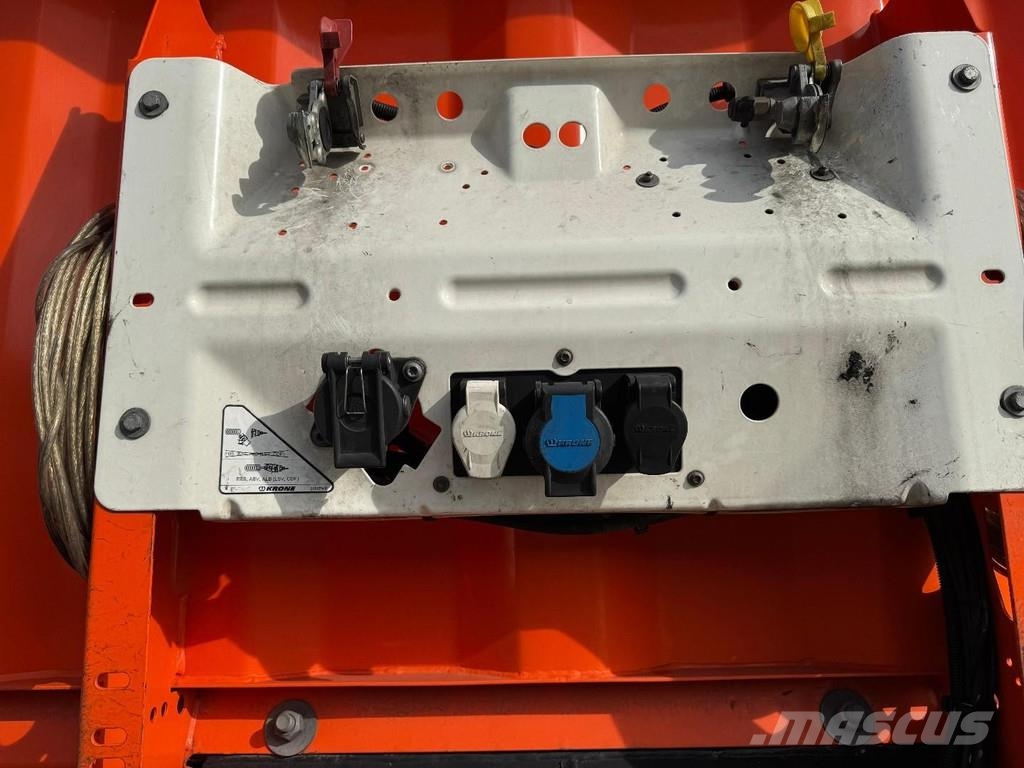Krone 3 AXLE BPW + SLIDING ROOF Ημιρυμούλκες Κουρτίνα
