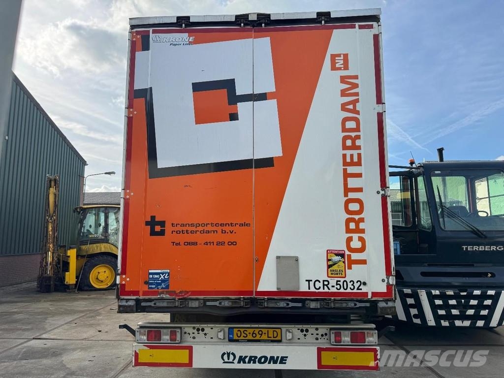 Krone 3 AXLE BPW + SLIDING ROOF Ημιρυμούλκες Κουρτίνα