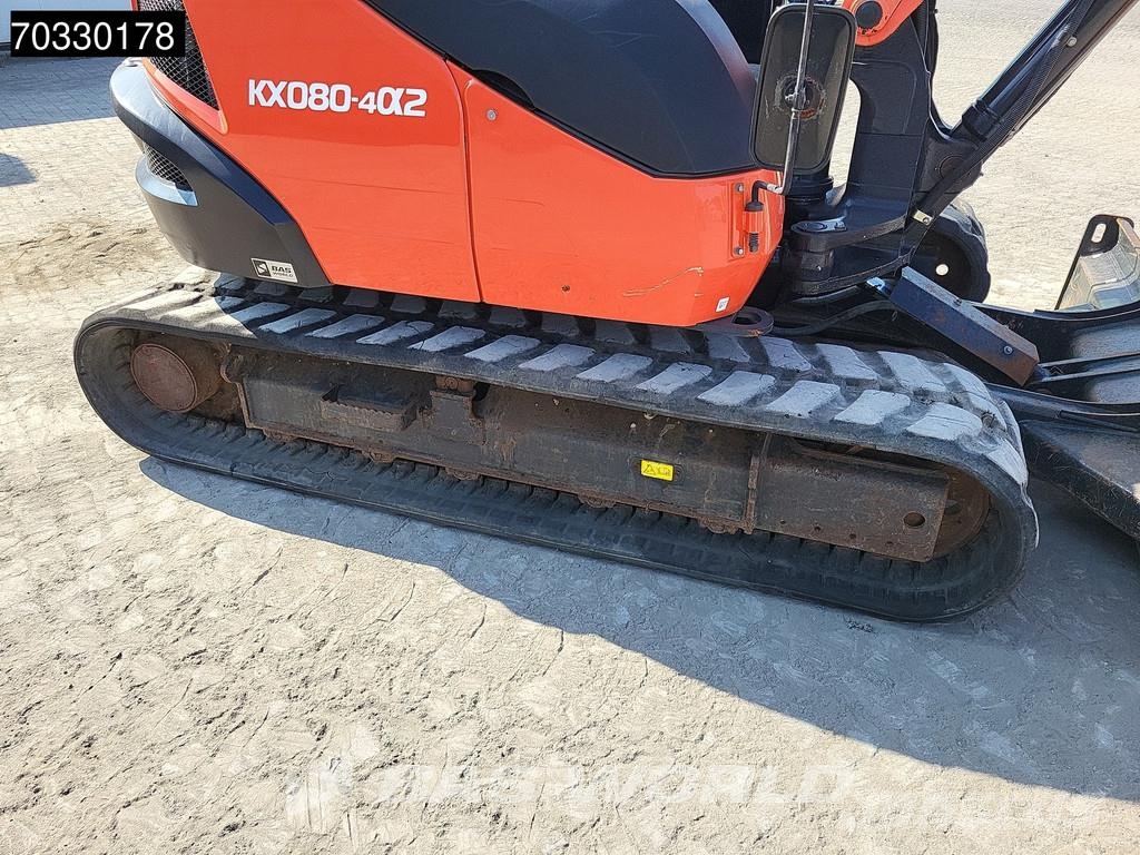 Kubota KX080 -4a2 A/C - 3 Buckets Miniekskavaatorid < 7 t