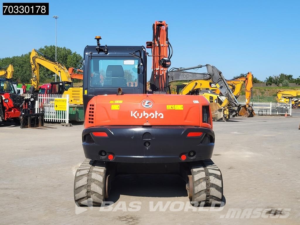 Kubota KX080 -4a2 A/C - 3 Buckets Minigraafmachines < 7t