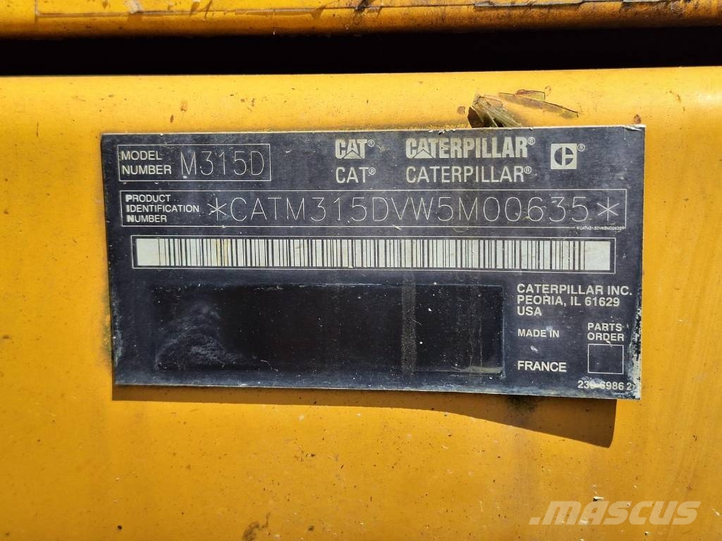CAT M 315 D Koparki kołowe