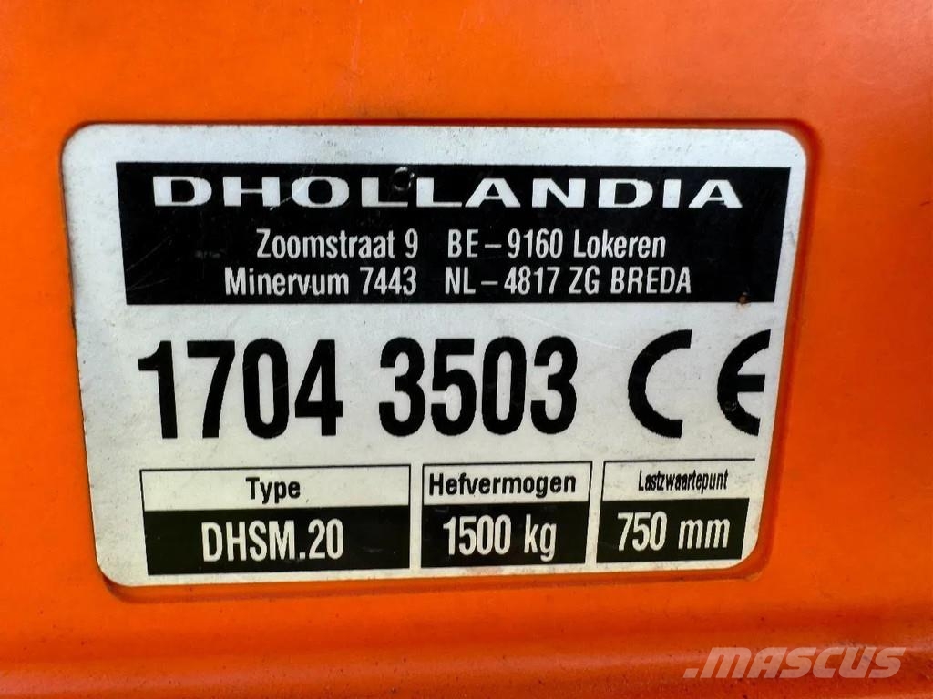 Volvo FL 250 4X2 EURO 6 BOX DHOLLANDIA 1500 KG Caminhões baú