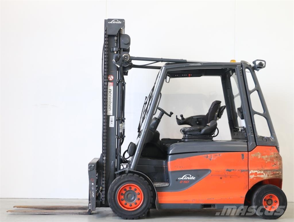 Linde E50/600HL/388 电动叉车
