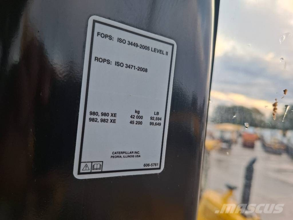 CAT 980 Wielladers