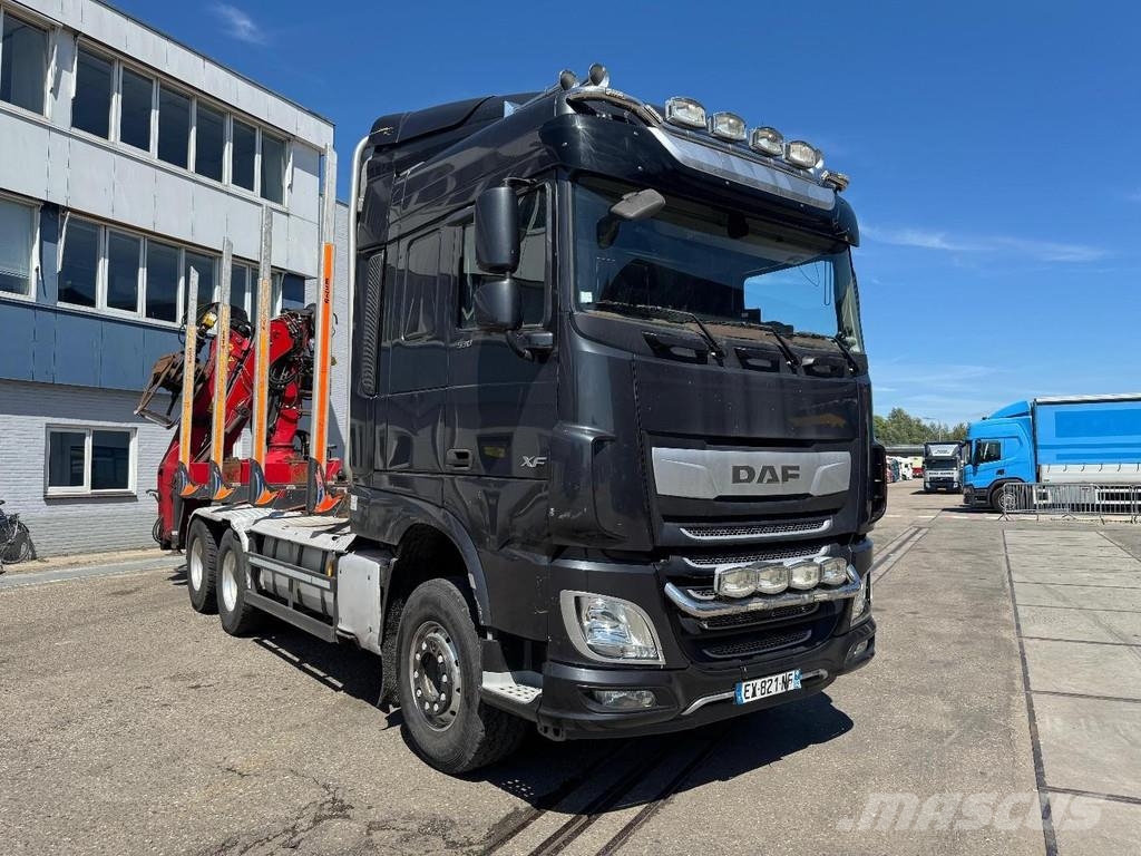 DAF XF 530 6X4 EURO 6 + JONSERED J1620ZT 93 CRANE Visureigiai kranai