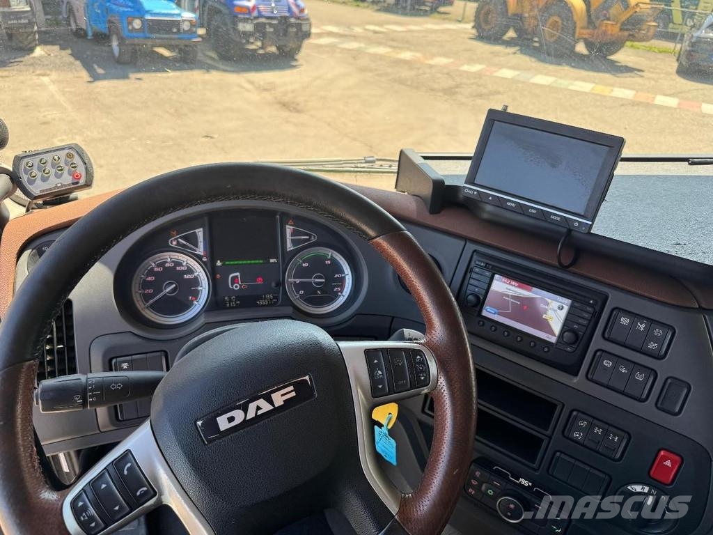 DAF XF 530 6X4 EURO 6 + JONSERED J1620ZT 93 CRANE Visureigiai kranai