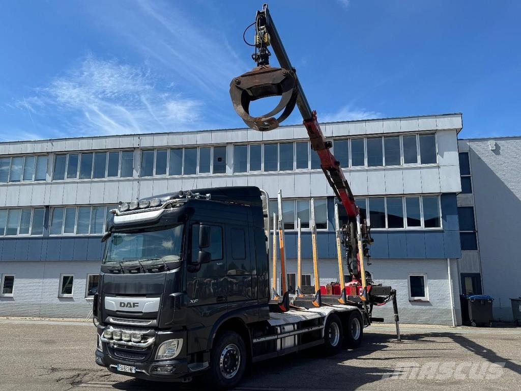 DAF XF 530 6X4 EURO 6 + JONSERED J1620ZT 93 CRANE Visureigiai kranai