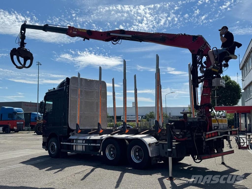 DAF XF 530 6X4 EURO 6 + JONSERED J1620ZT 93 CRANE Visureigiai kranai