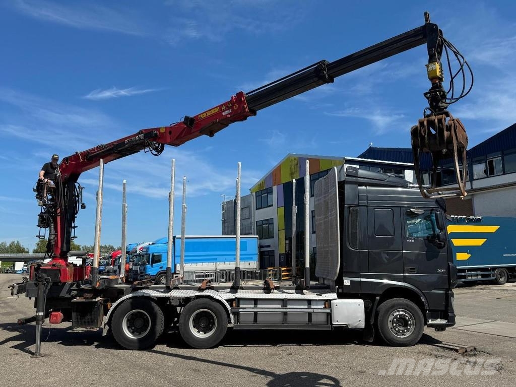 DAF XF 530 6X4 EURO 6 + JONSERED J1620ZT 93 CRANE Visureigiai kranai