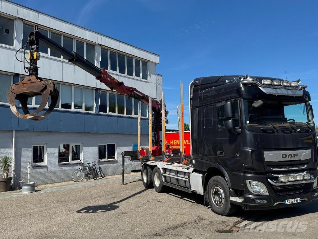 DAF XF 530 6X4 EURO 6 + JONSERED J1620ZT 93 CRANE Visureigiai kranai