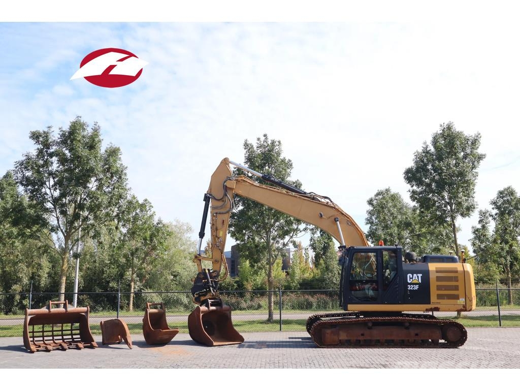 CAT 323 FL | 3D GPS | ROTOTILT | RIPPER | 3X BUCKET Rupsgraafmachines