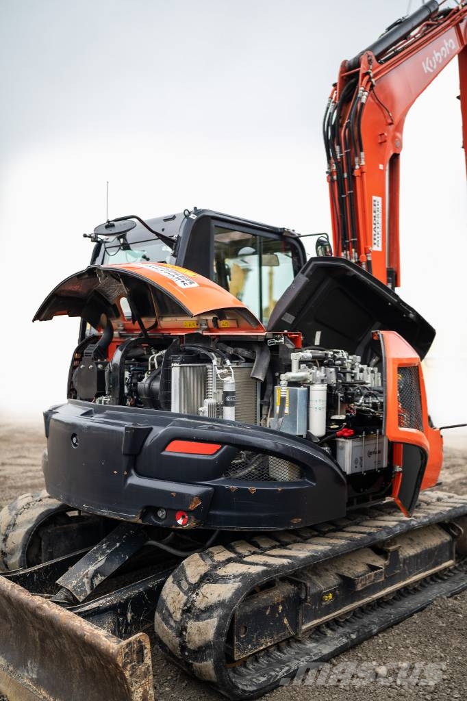 Kubota KX 080-4 Midi bagri 7t – 12t