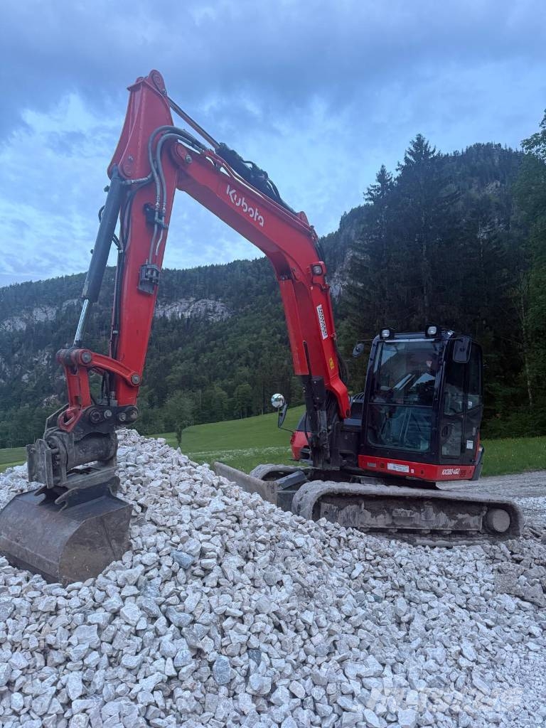 Kubota KX 080-4 Midi bagri 7t – 12t