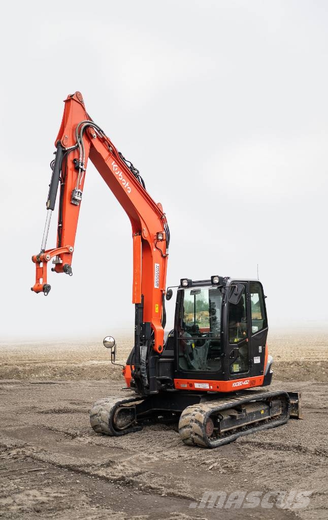 Kubota KX 080-4 Midi bagri 7t – 12t