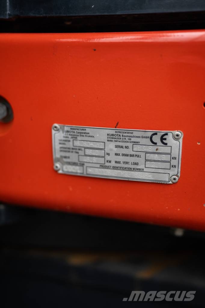 Kubota KX 080-4 Midi bagri 7t – 12t