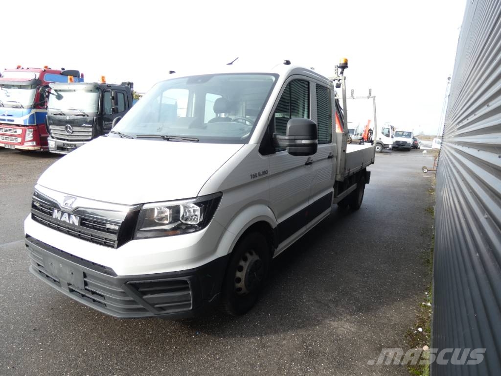 MAN TGE 6.180 4x4 Araç üzeri vinçler