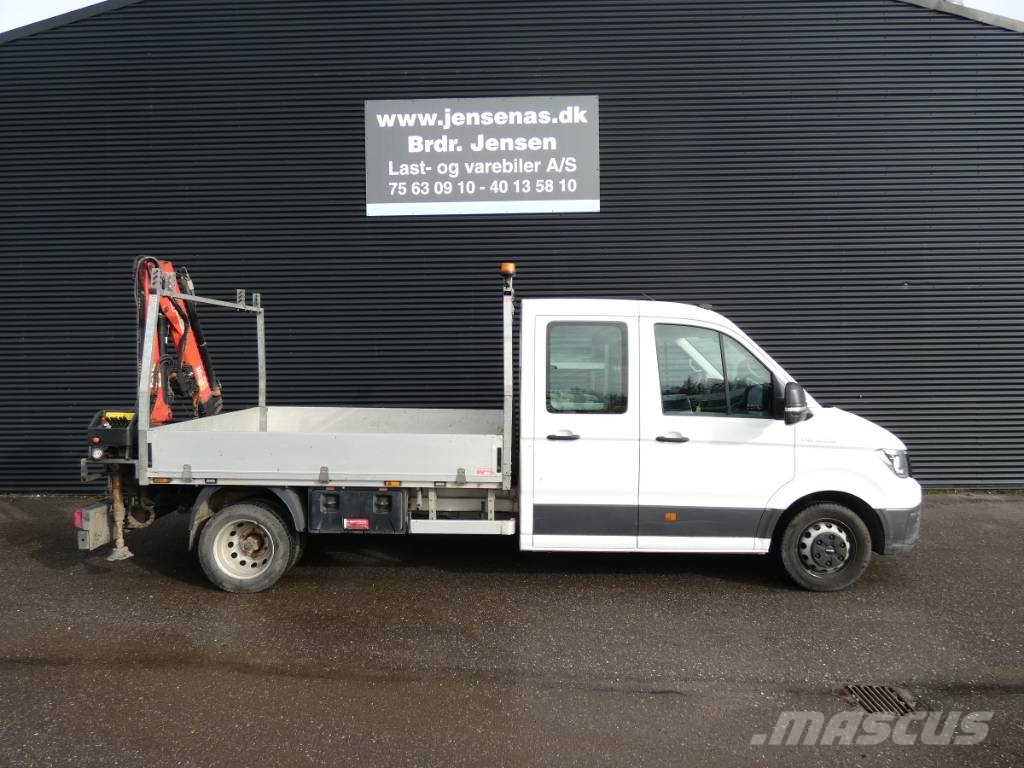 MAN TGE 6.180 4x4 Araç üzeri vinçler