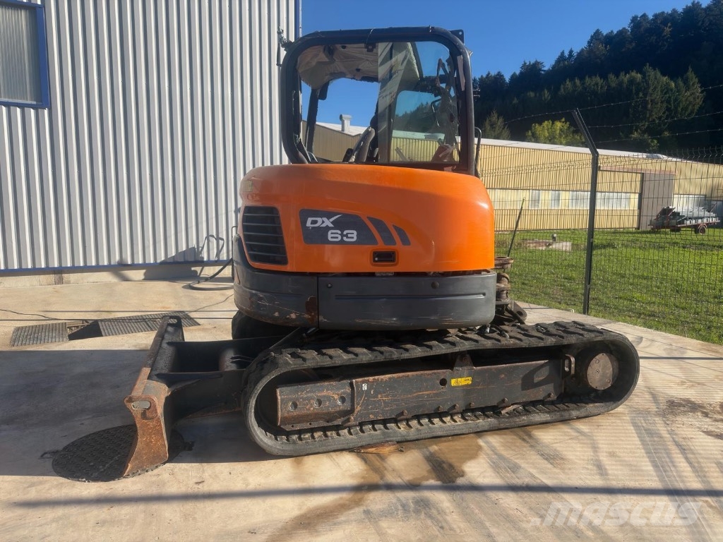 Doosan DX 63-3 *ACCIDENTE*DAMAGED*UNFALL* Mini bageri <7t