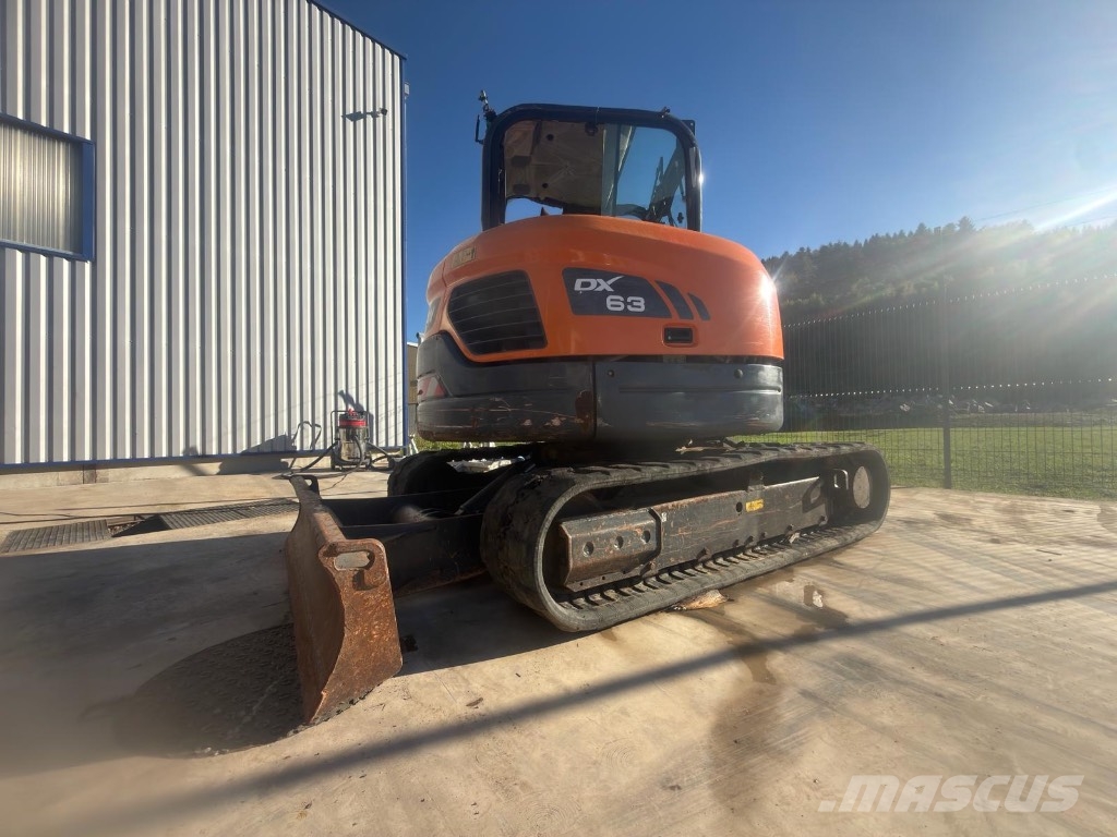 Doosan DX 63-3 *ACCIDENTE*DAMAGED*UNFALL* Mini bageri <7t